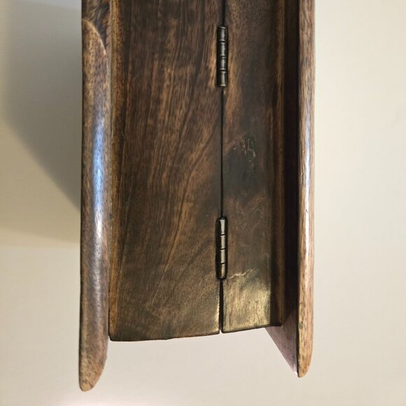 Carved Wood Elephant Box 7 x 7 - New - Picture 9 of 14